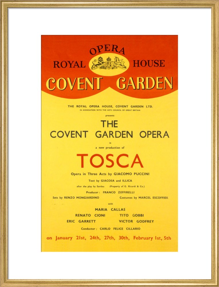 Tosca Print (1964)