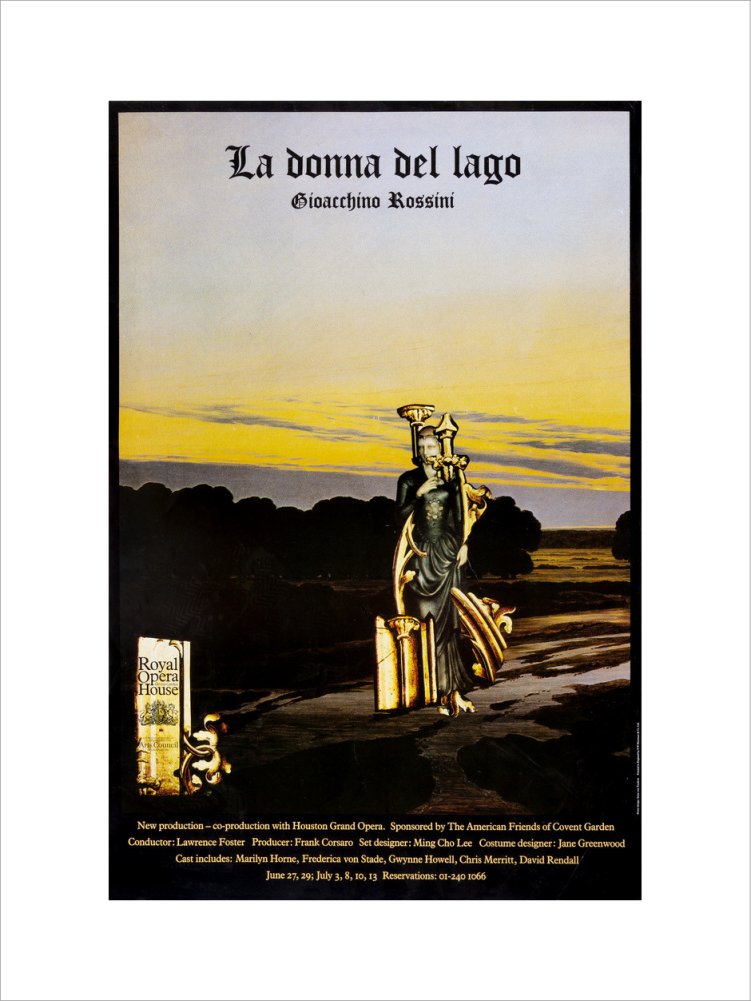La donna del lago Print