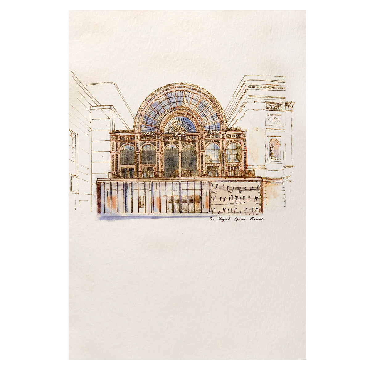 Opera House Greeting Card