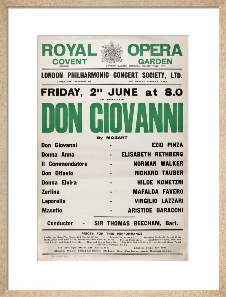 Don Giovanni Print