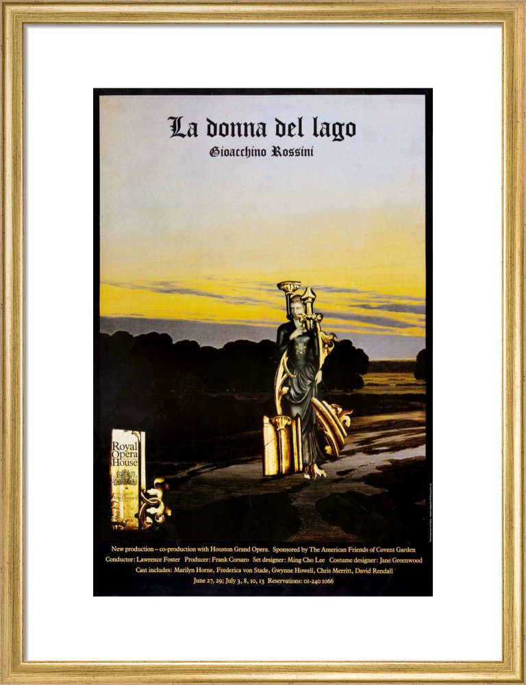La donna del lago Print