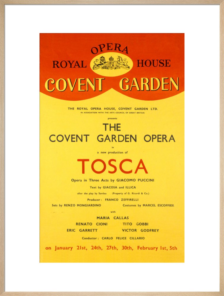 Tosca Print (1964)