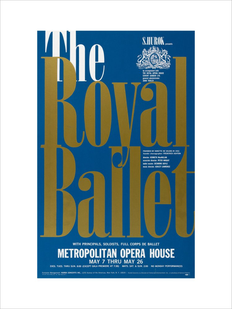 The Royal Ballet in New York Print