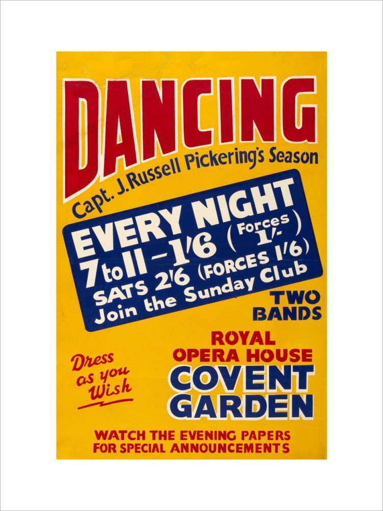 Captain J Russell Pickering’s Season Print