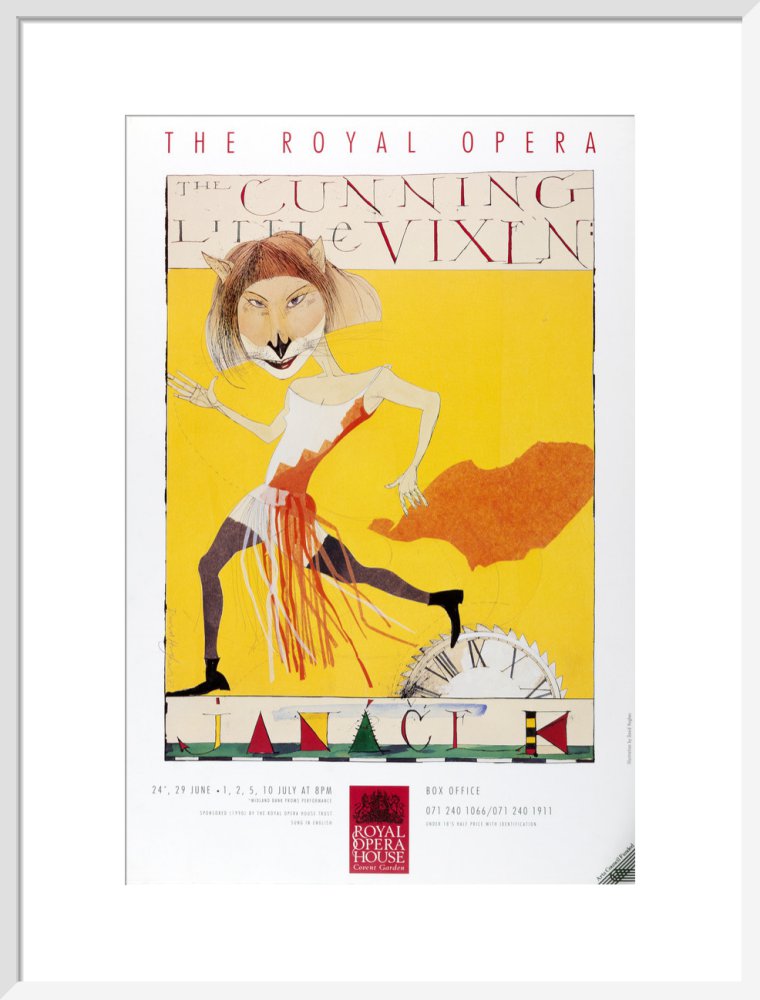 The Cunning Little Vixen Print