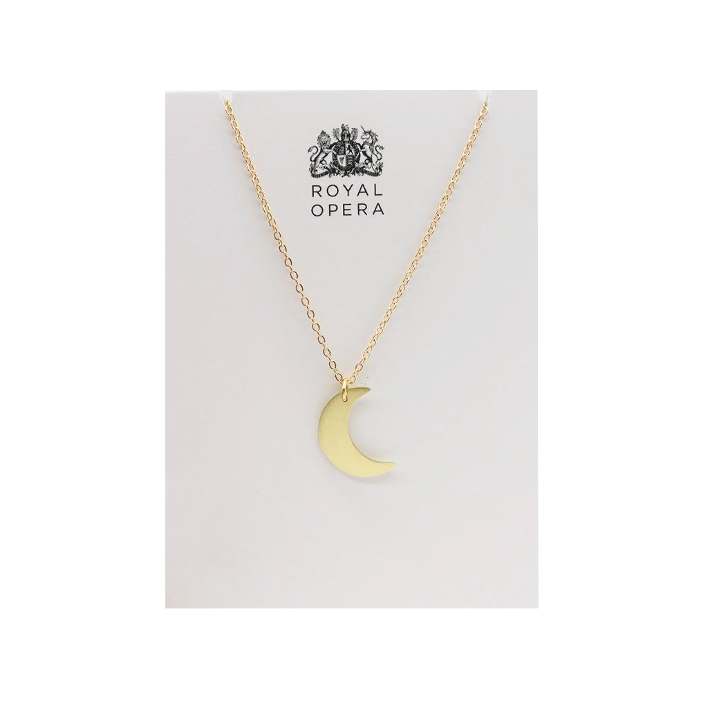 Magic Flute Half Moon Necklace
