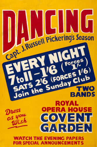 Captain J Russell Pickering’s Season Print