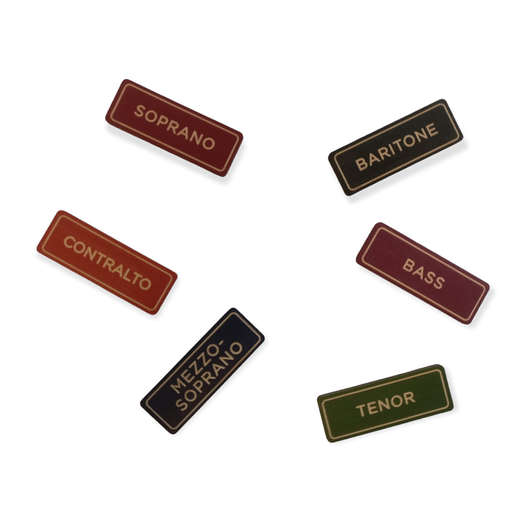 Bamboo Singers Magnets