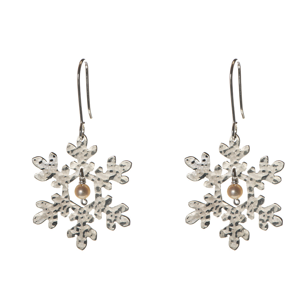 Nutcracker Snowflake Earrings