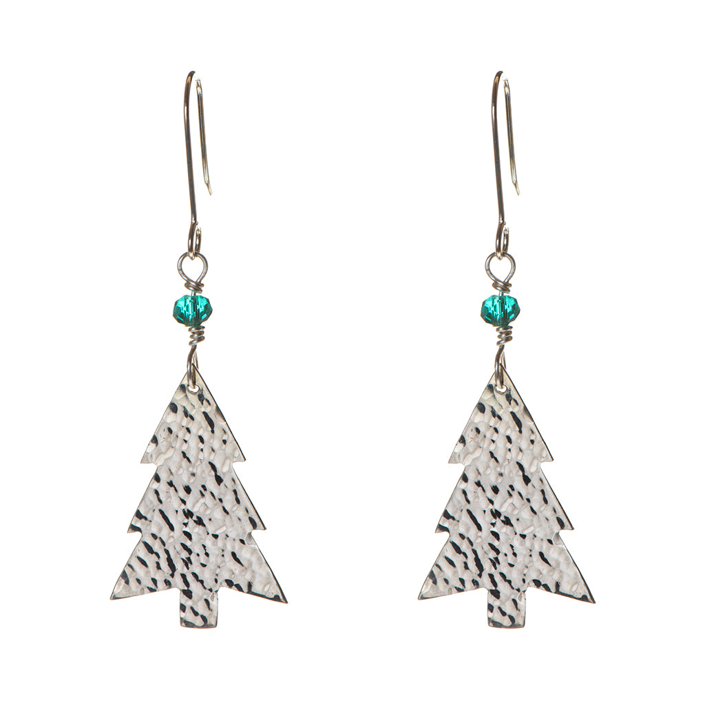 Nutcracker Christmas Tree Earrings